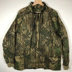 Spartan Realtree Adult's Large Full Zip Raglan Long Sleeve Semi Sheer Jacket